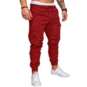 Pantalons de survêtement pour hommes, mode, taille plus, jogging, personnalisés, empilés, dix couleurs, pantalons décontractés pour hommes, coton biologique, pantalons pour hommes - Product Image 6