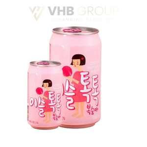 Iseul Tok tok Soju pétillant à la pêche Boisson coréenne fruitée pour l'exportation - Product Image 2