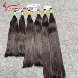 Extensions de cheveux humains Remy vietnamiens de qualité supérieure en vrac 2025, cheveux humains en vrac pour le tressage, extrémités épaisses et durables - Product Image 5