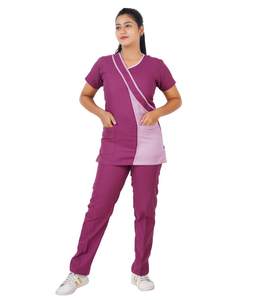 Uniforme médico para mujer, uniforme de poliéster y algodón de alta calidad con logotipo personalizado para enfermería, Hospital y clínica médica - Product Image 6