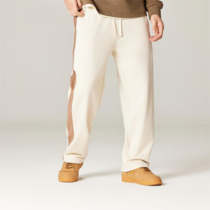 Pantalones de chándal deportivos informales de cintura media-alta Color rayado bordado Jogger Baggy Heavyweight Nylon Cargo Loose Fit Work - Product Image 6