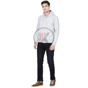 Sudadera lisa con capucha a la moda, sudadera con logotipo personalizado, sudadera pulóver de alta calidad sin capucha, barata - Product Image 4