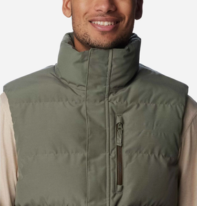 Gilets pour hommes personnalisés à la vente chaude, veste matelassée à bulles, sans manches, gilet chaud d'hiver en stock, gilet matelassé personnalisé à la vente chaude - Product Image 5