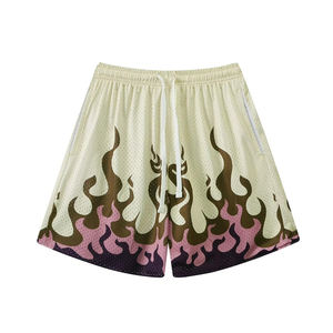 Respirant de qualité supérieure Logo personnalisé décontracté Flexible Active Mesh Fabric Sports Short mesh Polyester Basketball Wear mesh shorts - Product Image 4