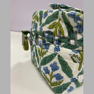 Bolsa de Viaje Acolchada de Algodón Verde Marino Sostenible, Reutilizable, Ecológica, Grande, de Alta Calidad, para Compras Diarias - Product Image 5