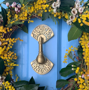 เคาะประตูสิ่งมีชีวิตที่เป็นตำนานทองเหลืองอย่างละเอียดด้วยการออกแบบที่ซับซ้อนมีจำหน่ายในราคาขายส่ง - Product Image 4