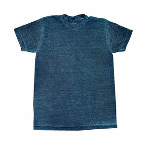 Desgastado ácido lavado camiseta Unisex Oversize ácido lavado bordado camiseta hombres - Product Image 1