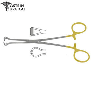 TC Babcock Pince à saisir les intestins et les tissus en acier inoxydable - Product Image 1