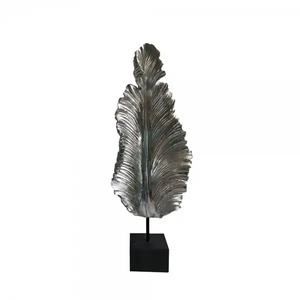 Escultura de Metal de árbol de Navidad para mesas, hogar y hoteles, escultura de decoración de escritorio, figura, estatua de Animal, adornos abstractos - Product Image 4
