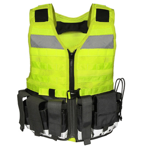 Wholesale Reflective <b>Security</b> Vest Multi-Functional Stab Suit Tactical Reflective Vest - Product Image 6