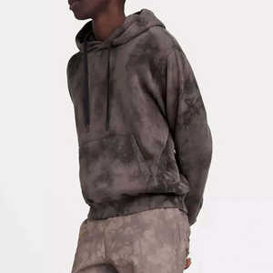 Sweats à capuche personnalisés poids lourd 100% coton lavé à l'acide à capuche pour hommes conception d'épaule tombante pour l'hiver prix raisonnable de haute qualité - Product Image 1