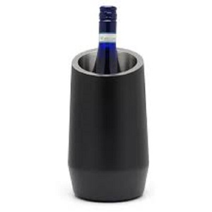 Soporte decorativo para enfriador de vino de una sola botella, Cubo de vino de acero inoxidable de una sola pared, acabado pulido - Product Image 6