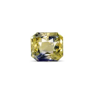 Zafiro Bicolor (Pitambari) de 6.07 Quilates, Corte Oval Facetado, Gema Suelta de 10 mm, Creado en Laboratorio, Tratado Térmicamente, con Rubí y Diamante - Product Image 1