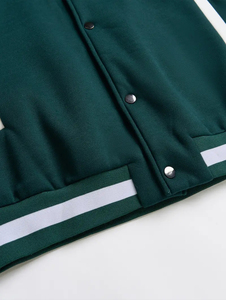 Venta caliente de encargo del estilo fresco de los hombres chaquetas de invierno Versity béisbol Bomber chaqueta de lana para los hombres - Product Image 2