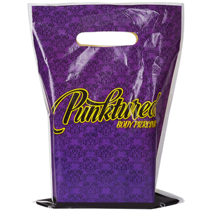 Sacs de Shopping en Plastique PE Recyclable Personnalisés avec Logo et Poignée Découpée pour Vêtements et Chaussures Vente en Gros Traitement par Sérigraphie - Product Image 6