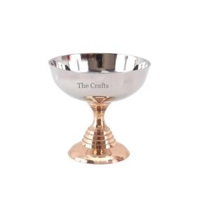 Taza de helado de acero inoxidable de diseño clásico para el hogar, hotel y restaurante, cuenco para servir helado a la venta - Product Image 3