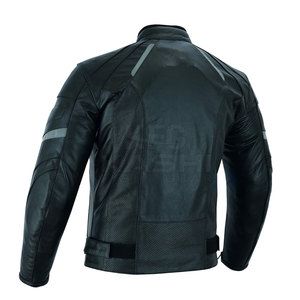 Premium Genuine Soft Leather Material <b>Biker</b> <b>Jacket</b> For Men Comfortable Fit With Safety Features Perfect For Travel - Product Image 5