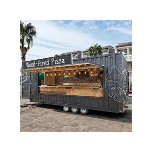 Camion de nourriture moderne avec la pleine ligne de gaz, système de l'eau, et intégration d'énergie solaire - Product Image 1