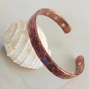 กำไลข้อมือทุบทำจากทองแดงดีไซน์ใหม่ - Product Image 5