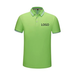Polos de verano para hombres y mujeres, ropa de poliéster con estampado bordado de logotipo personalizado, camisetas de diseño de empresa de grupo Personal, ropa de trabajo DIY - Product Image 1