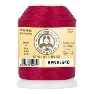 ด้ายเย็บผ้าไหมประดิษฐ์20g-646ของผู้หญิง ören - Product Image 1