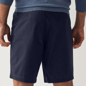 Short cargo uni de haute qualité pour hommes, short en coton ample de grande taille, droit, légèrement extensible, écologique, design pratique - Product Image 2