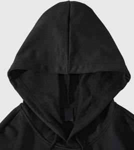 Venta en línea caliente Diseño único Sudaderas con capucha de los hombres Patrón sólido Sudaderas con capucha térmicas de invierno Precio al por mayor - Product Image 3