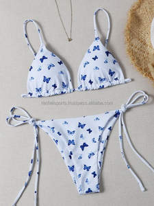 ชุดบิกินี่2ชิ้นสไตล์วินเทจใหม่ปรับแต่งได้ - Product Image 5