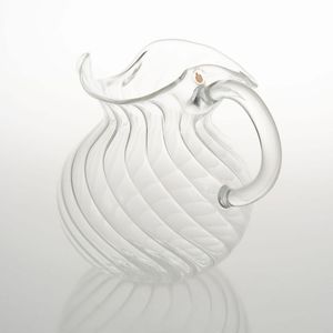 Premium glass <b>jug</b> <b>with</b> airtight <b>lid</b> and non drip spout perfect for flavored <b>water</b> infusion or homemade herbal drinks - Product Image 4