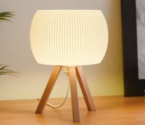 Minimalist Wood <b>Desk</b> Lamp Base (FSC 100% Certified) - Product Image 1