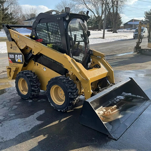 2017 para Caterpillar 262D Wheel Skid Steer Loader Carga nominal de 9 toneladas Nueva condición 1 año de garantía Incluyendo engranaje de cojinete de bomba - Product Image 1