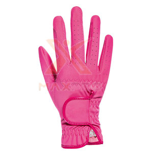 Sustainable Unique Style Winter Horse Riding Gloves Leather/Spandex Full <b>Finger</b> Non-Slip Adjustable Wrist <b>Strap</b> Unisex - Product Image 4