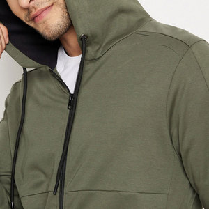 Conjunto de chándal de hombre transpirable Reversible estampado de talla grande de invierno de peso pesado de alta calidad 100% Salida de fábrica de algodón - Product Image 6