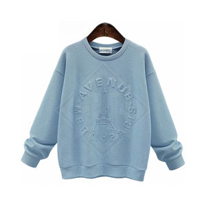 Meilleures ventes Sweat-shirt gaufré pour hommes Motif solide Hiver Usage décontracté Nouvelle arrivée à bas prix - Product Image 1