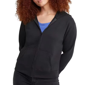 High Quality 100% Cotton Pullover Hoodie Casual Quick Dry Warm Winter Fleece Custom Size Oversized Hoodies Plain Dyed Techniques - Product Image 1