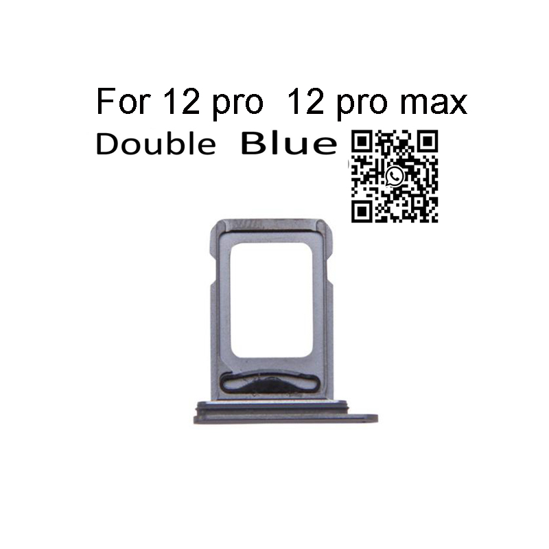For iPhone 12 Pro Max Dual Sim Card Reader & Tray Repair Parts
