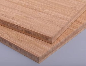 Panneaux de bambou 100% personnalisés en usine Panneaux Matières premières naturelles Contreplaqué de bambou Panneau mural en bambou pour meubles - Product Image 5