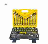 Jeu de clés à cliquet en acier CR-V de 38 pièces, clés à douille combinées, kit de clés dynamométriques pour réparation automobile, garage, entretien automobile, bricolage, réparation industrielle