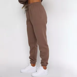 New Stylish Solid Long Sleeve High Waist Crop Top Women's 2-Piece Cotton-<b>Polyester</b> <b>Tracksuit</b> Hoodie Set - Product Image 6