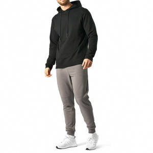 Pantalon de survêtement en molleton de club surdimensionné à la mode pour hommes, taille moyenne avec logo imprimé personnalisé, style décontracté, nouveauté - Product Image 1