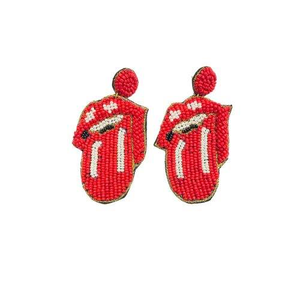 Boucles d'oreilles en perles plaquées or classiques fabriquées à la main pour femmes fêtes mariages fiançailles cadeaux-bijoux artisanaux - Product Image 3