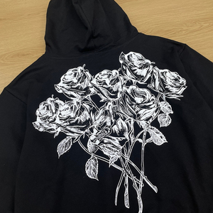 100% เสื้อฮู้ดผ้าคอตตอนพิมพ์ลายยูนิเซ็กส์สำหรับผู้ชายผ้าเฟรนช์เทอร์รี่สำหรับ430gsm - Product Image 5