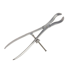 Fórceps de reposición ósea de 240mm con fijación de hilo, fórceps ortopédicos de sujeción de huesos, instrumento quirúrgico médico - Product Image 1