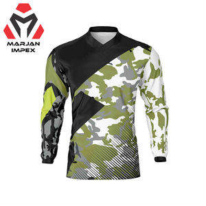 Jersey de Motocross de Invierno de Alto Rendimiento, Manga Larga, para Hombre y Mujer, Unisex, Diseño Transpirable con Estampado Digital - Product Image 1