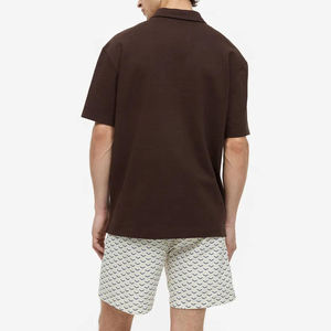 Coton pour chemise, broderie de logo personnalisée, imprimé, anti-froissement, poche, séchage rapide, golf pour chemises pour hommes, vente en gros - Product Image 2