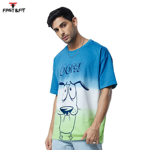 Camisa de punto 100% algodón de alta calidad para hombre diseño personalizado impreso en Pakistán - Product Image 4