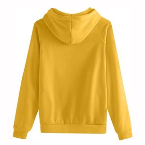 ชุดวอร์มผู้หญิงแบบมีฮู้ด สไตล์ลำลอง สีพื้น ระบายอากาศได้ดี สีตามสั่ง เสื้อพูลโอเวอร์ ผ้าฝ้ายฟลีซ ไซส์ใหญ่ สำหรับออกกำลังกาย วิ่งจ๊อกกิ้ง ด้านหน้า - Product Image 6