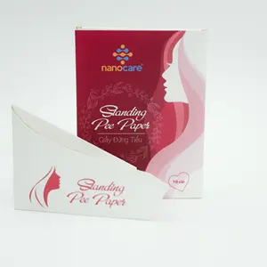 Disposable Standing Pee Paper for female, solution for knee pain