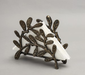 Custom Metal Napkin Holder Leaf Design Decor Highly Design Napkin Holder <b>Kitchen</b> Restaurant <b>Bar</b> Customized Sale - Product Image 2