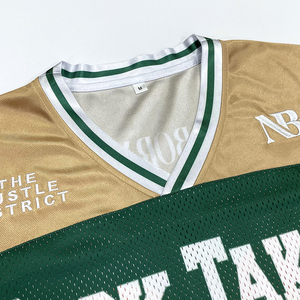 Camiseta de Rugby Reversible de Diseño Personalizado de Fábrica Original, Camiseta de Fútbol Americano Juvenil de Alta Calidad - Product Image 3